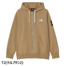 ノースフェイス スクエアロゴフルジップ NT62349 パーカー スウェット 静電ケア ユニセックス