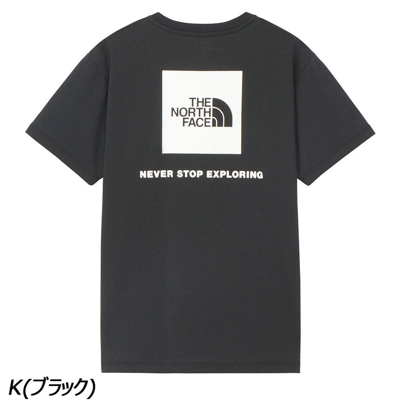 ノースフェイス ショートスリーブバックスクエアーロゴティー Tシャツ 半袖 速乾 レディース 人気 定番