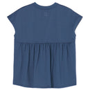 チャムス ハリケーンドライバックギャザーTウィメン CH18-1339 Tシャツ フレンチ袖 吸汗 速乾 UVカット レディース