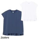 チャムス ハリケーンドライバックギャザーTウィメン CH18-1339 Tシャツ フレンチ袖 吸汗 速乾 UVカット レディース