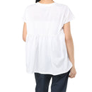 チャムス ハリケーンドライバックギャザーTウィメン CH18-1339 Tシャツ フレンチ袖 吸汗 速乾 UVカット レディース