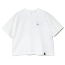 ゴースローキャラバン USA/C スクエアLOGOバックプリントミドルTEE 702581040043 Tシャツ 半袖 レディース