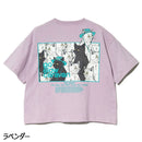 ゴースローキャラバン USA/C スクエアLOGOバックプリントミドルTEE 341946B Tシャツ 半袖 レディース 341946B