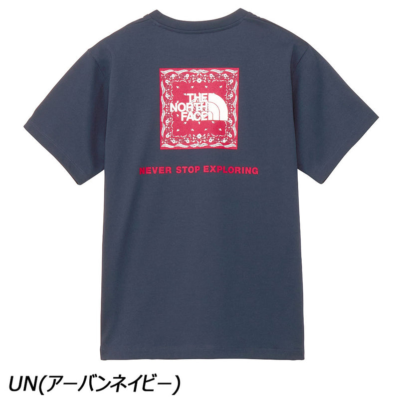ノースフェイス ショートスリーブバンダナスクエアロゴティー
