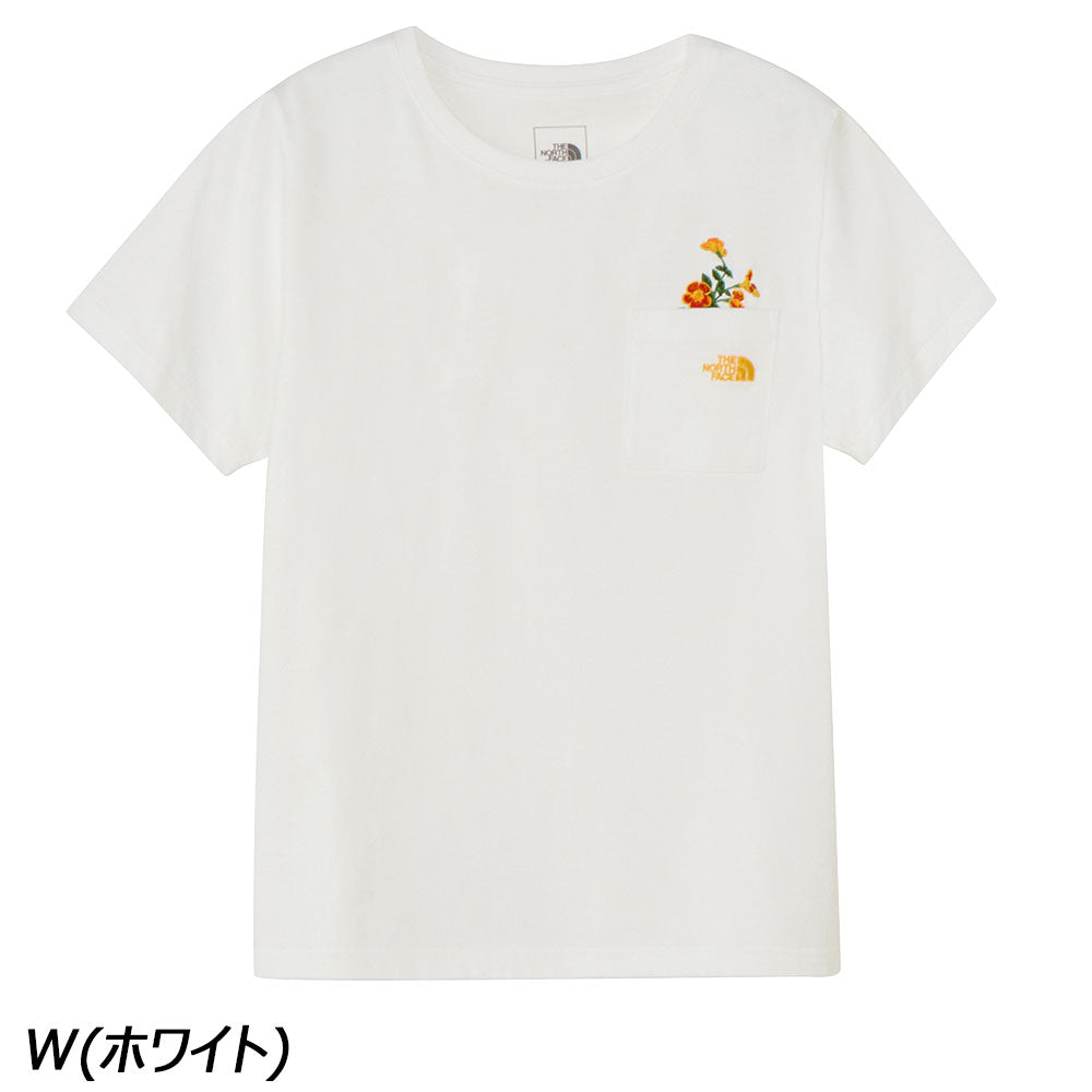 ノースフェイス ショートスリーブフラッシュドライフラワーロゴティー