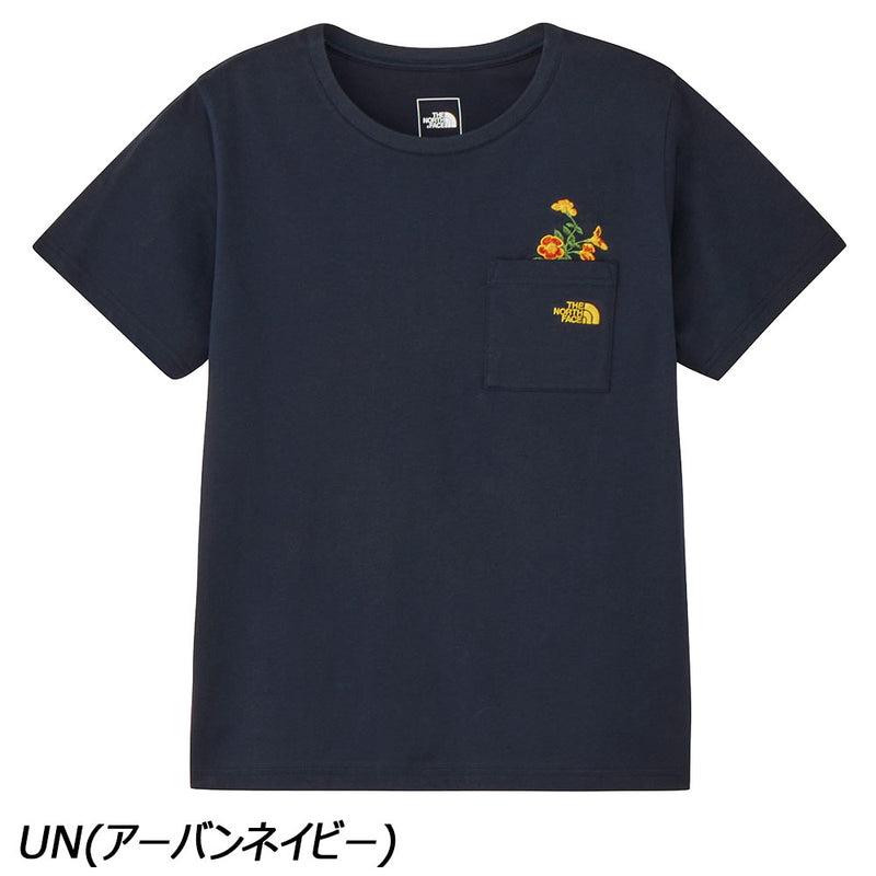 ノースフェイス ショートスリーブフラッシュドライフラワーロゴティー
