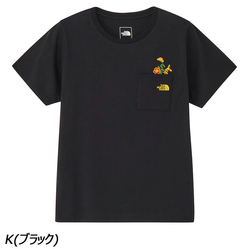 ノースフェイス ショートスリーブフラッシュドライフラワーロゴティー