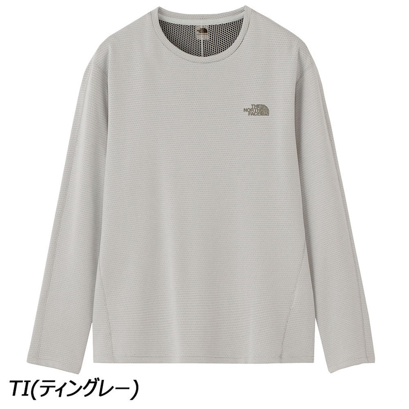 ノースフェイス ロングスリーブフラッシュドライクルー NTW62312 Tシャツ 長袖 速乾 UVプロテクト 静電ケア レディース