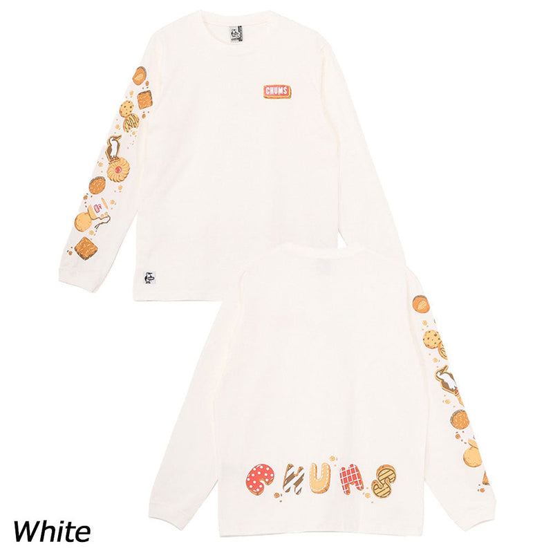 チャムス ブービークッキーズブラッシュドロングスリーブTシャツ CH01-2661 Tシャツ 長袖 レディース 親子お揃い