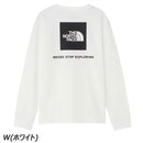 ノースフェイス ロングスリーブバックスクエアロゴティー NTW32442 Tシャツ 長袖 速乾 レディース 定番 人気