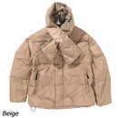 グリップスワニー 3WAYダウンジャケット GSWJ-083 ダウン ジャケット 衿取り外し可能 マフラー付 レディース