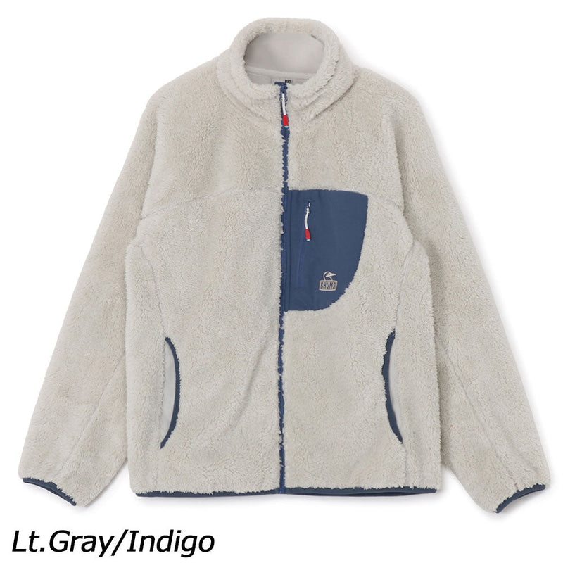 チャムス ボンディングフリースジャケット CH04-1474 フリース ジャケット 防風 ユニセックス 定番 人気 親子お揃い