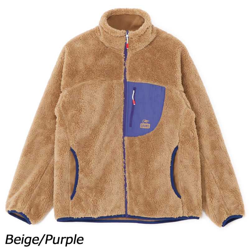 チャムス ボンディングフリースジャケット CH04-1474 フリース ジャケット 防風 ユニセックス 定番 人気 親子お揃い