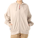 チャムス レディースバルーンスリーブジップパーカーループパイル パーカー 裏毛パイル レディース