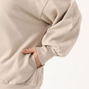 チャムス レディースバルーンスリーブジップパーカーループパイル パーカー 裏毛パイル レディース