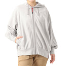 チャムス レディースバルーンスリーブジップパーカーループパイル パーカー 裏毛パイル レディース