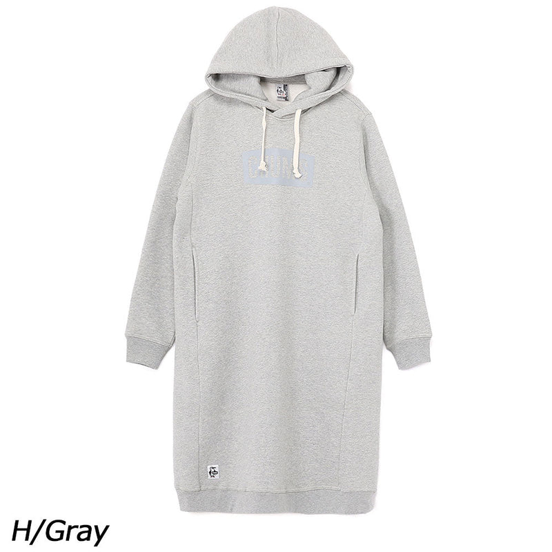 チャムス チャムスロゴロングパーカー CH18-1359 パーカー スウェット ワンピース スカート レディース