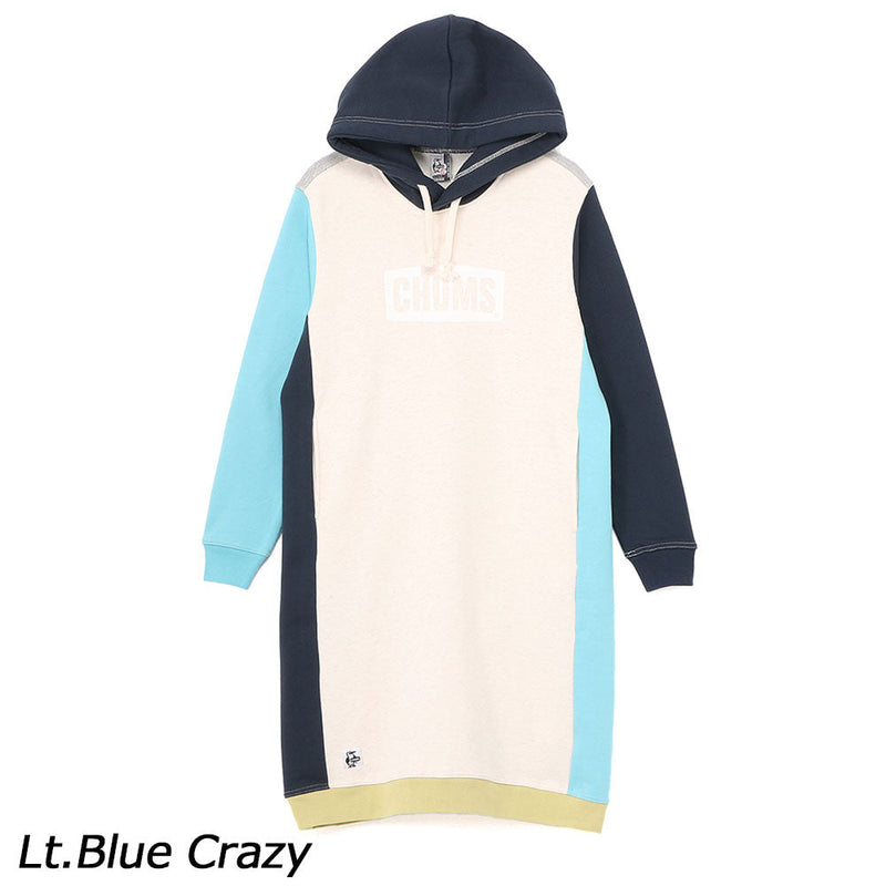 チャムス チャムスロゴロングパーカー CH18-1359 パーカー スウェット ワンピース スカート レディース
