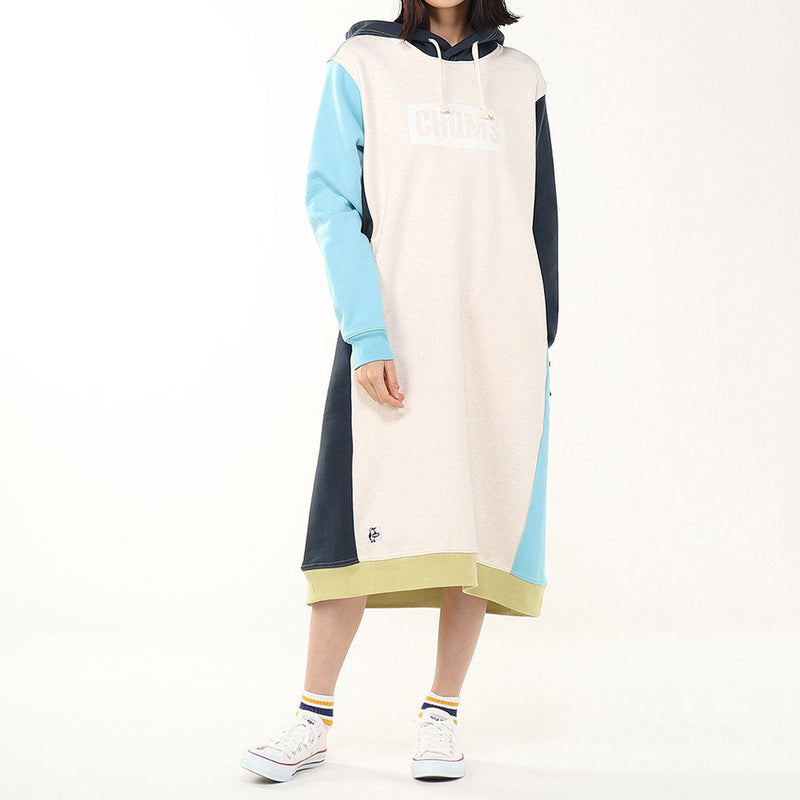 チャムス チャムスロゴロングパーカー CH18-1359 パーカー スウェット ワンピース スカート レディース