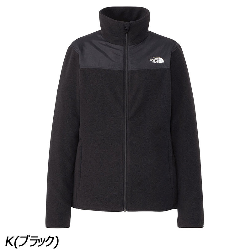 ノースフェイス マウンテンバーサマイクロジャケット NLW72504 フリース 軽量 レディース