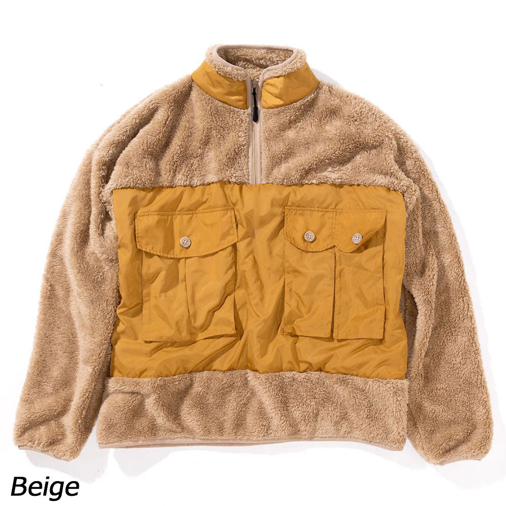 グリップスワニー ハイネックコーラルフリースプルオーバー | APORITO