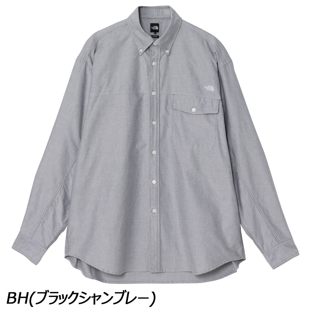 ノースフェイス ロングスリーブフラッシュドライヌプシシャツ