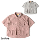 グリップスワニー ウィメンズギアポケットシャツ GSWS0040 シャツ 半袖 撥水性 レディース