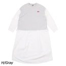 チャムス キーストーンレイヤードチュニック Tシャツ 長袖 ワンピース スカート レディース