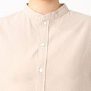 チャムス ハリケーンロングワンピース シャツ 長袖 スタンドカラー ワンピース スカート デニム レディース