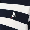 チャムス ブービーポロドレス ポロシャツ 半袖 ワンピース スカート 鹿の子 レディース