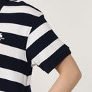 チャムス ブービーポロドレス ポロシャツ 半袖 ワンピース スカート 鹿の子 レディース