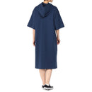 チャムス アンチバグフーデッドドレス パーカー 半袖 ワンピース スカート 防虫加工 レディース