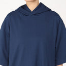 チャムス アンチバグフーデッドドレス パーカー 半袖 ワンピース スカート 防虫加工 レディース