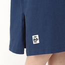 チャムス アンチバグフーデッドドレス パーカー 半袖 ワンピース スカート 防虫加工 レディース