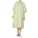 チャムス アンチバグフーデッドドレス パーカー 半袖 ワンピース スカート 防虫加工 レディース