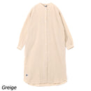 チャムス ハリケーンロングワンピース CH18-1344 シャツ 長袖 スタンドカラー ワンピース スカート レディース