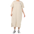 チャムス ブービーロングワンピース CH18-1243 Tシャツ 半袖 ワンピース スカート レディース