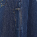 チャムス ウォームデニムオーバーオールフレアパンツ CH18-1366 オーバーオール ロングパンツ 長ズボン デニム 発熱素材 レディース