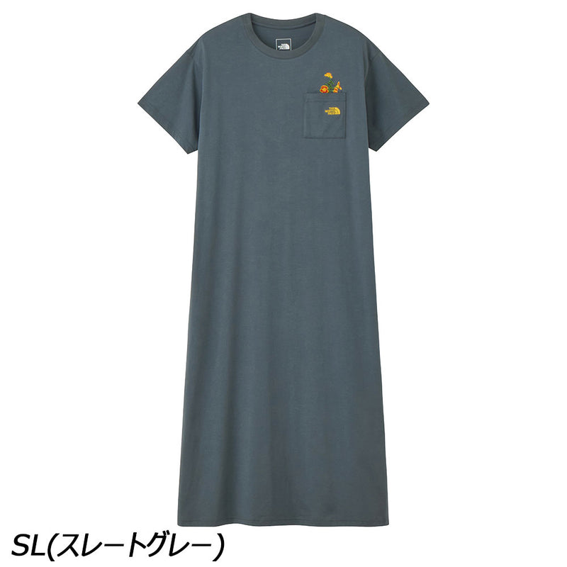 ノースフェイス ショートスリーブフラッシュドライフラワーロゴ