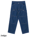 チャムス ダブルニーパンツ CH03-1374 ロングパンツ ワークパンツ デニム メンズ