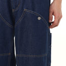 チャムス ダブルニーパンツ CH03-1374 ロングパンツ ワークパンツ デニム メンズ