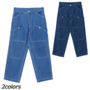 チャムス ダブルニーパンツ CH03-1374 ロングパンツ ワークパンツ デニム メンズ