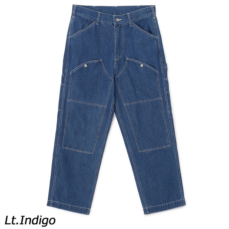 チャムス ウォームデニムダブルニーパンツ CH03-1408 ロングパンツ 長ズボン デニム 発熱素材 ユニセックス