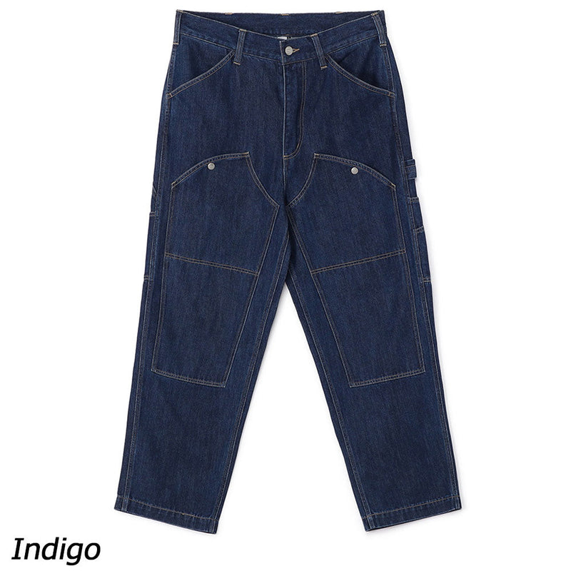 チャムス ウォームデニムダブルニーパンツ CH03-1408 ロングパンツ 長ズボン デニム 発熱素材 ユニセックス