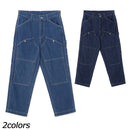 チャムス ウォームデニムダブルニーパンツ CH03-1408 ロングパンツ 長ズボン デニム 発熱素材 ユニセックス