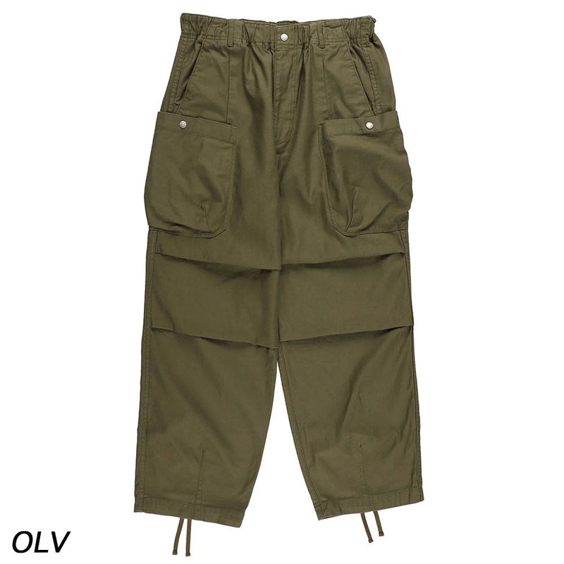 ナンガ バックサテン イージー カーゴパンツ ロングパンツ 長ズボン カーゴパンツ ユニセックス