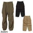 ナンガ バックサテン イージー カーゴパンツ ロングパンツ 長ズボン カーゴパンツ ユニセックス