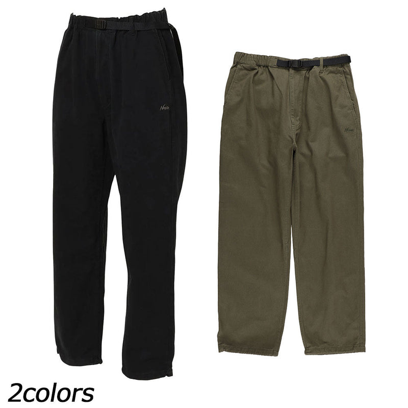 ナンガ ウェービングベルト チノ テーパードパンツ ロングパンツ 長ズボン ユニセックス