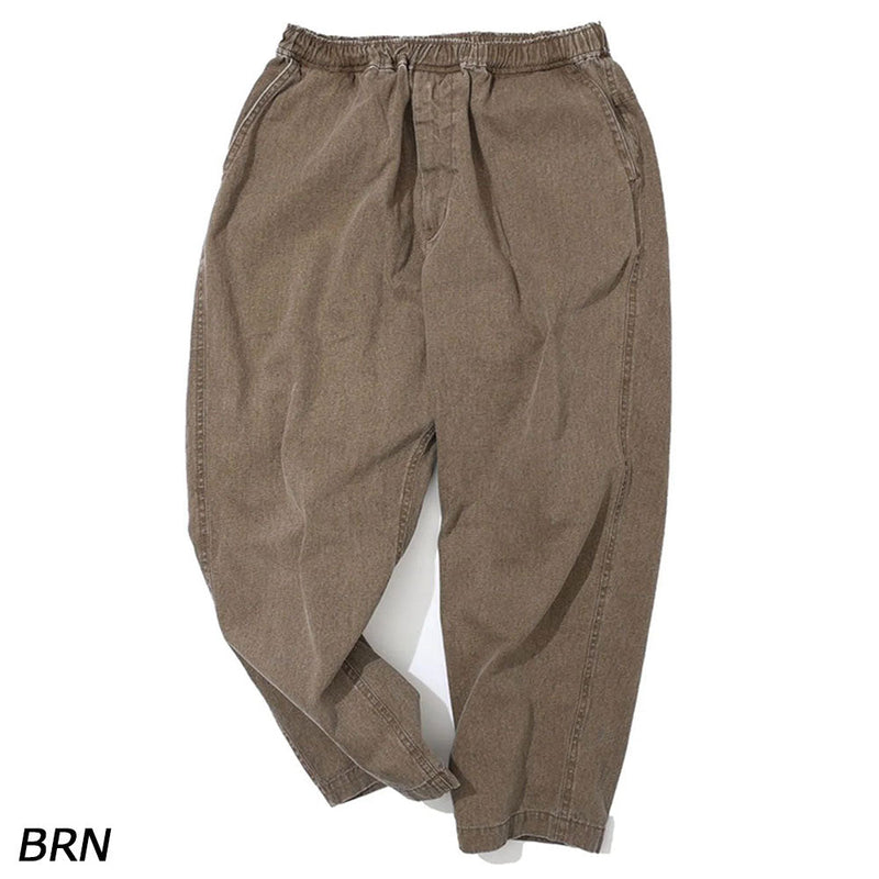 ナンガ モーティブ パンツ キャンバス ロングパンツ 長ズボン イージーパンツ ユニセックス