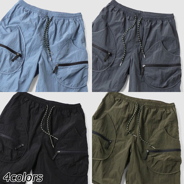 ジムマスター リップストップナイロン ドロップポケットショーツ